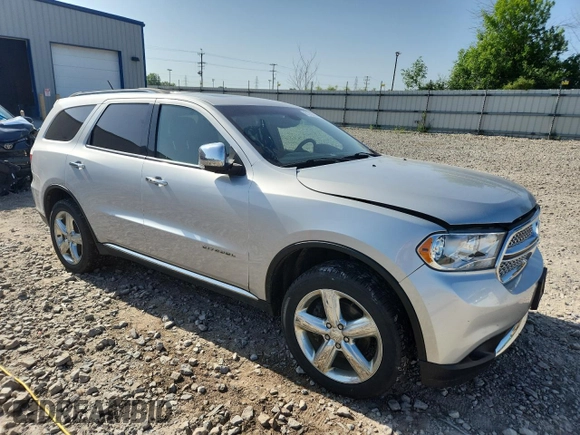 2013 Dodge Durango Citadel with VIN 1C4RDJEG7DC517761, listed as a Copart auction lot 61745515 with 175,810 mi miles and Clean title. Bid and sale history available at DreamBid. Image 4.