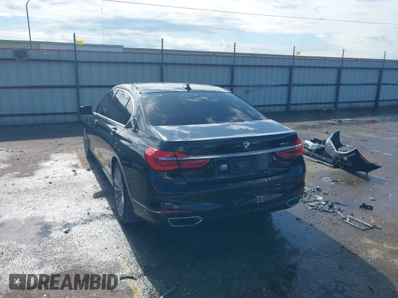 2017 BMW 7 Series 740i with VIN WBA7E2C5XHG739508, listed as a IAAI auction lot 42226064 with 70,333 mi miles and . Bid and sale history available at DreamBid. Image 3.