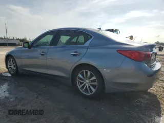 2014 Infiniti Q50 Premium with VIN JN1BV7AP3EM680901, listed as a Copart auction lot 64096895 with 105,495 mi miles and Clean title. Bid and sale history available at DreamBid. Image 2.