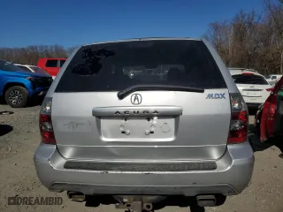 2005 Acura MDX Touring with VIN 2HNYD186X5H502534, listed as a Copart auction lot 48124035 with 0 mi miles and Salvage Title. Bid and sale history available at carsss.com. Image 6.