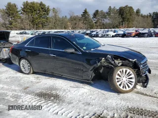 2016 Cadillac CTS Luxury Collection AWD with VIN 1G6AX5SX7G0135996, listed as a Copart auction lot 43743205 with Not Provided miles and Salvage Title. Bid and sale history available at DreamBid. Image 4.