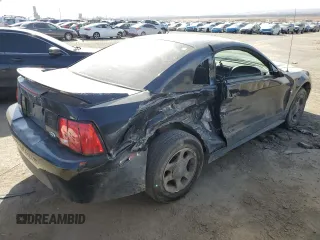 2000 Ford Mustang with VIN 1FAFP4044YF256429, listed as a Copart auction lot 44818895 with Not provided miles and Salvage title. Bid and sale history available at DreamBid. Image 3.