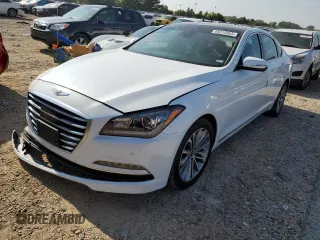 2017 Genesis G80 3.8L with VIN KMHGN4JE4HU193223, listed as a Copart auction lot 68315563 with 34,690 mi miles and Salvage Title. Bid and sale history available at carsss.com. Image 1.