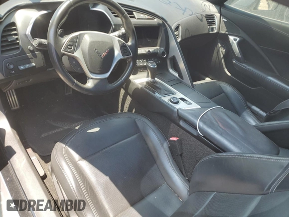 2015 Chevrolet Corvette 2LT with VIN 1G1YD2D76F5102501, listed as a Copart auction lot 56935254 with 104,595 mi miles and Clean Title. Bid and sale history available at carsss.com. Image 8.