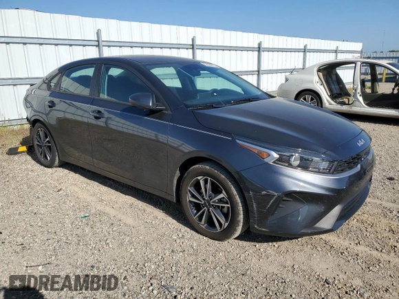 2022 Kia Forte LXS with VIN 3KPF24AD4NE495833, listed as a Copart auction lot 53064765 with 45,442 mi miles and Salvage Title. Bid and sale history available at carsss.com. Image 4.