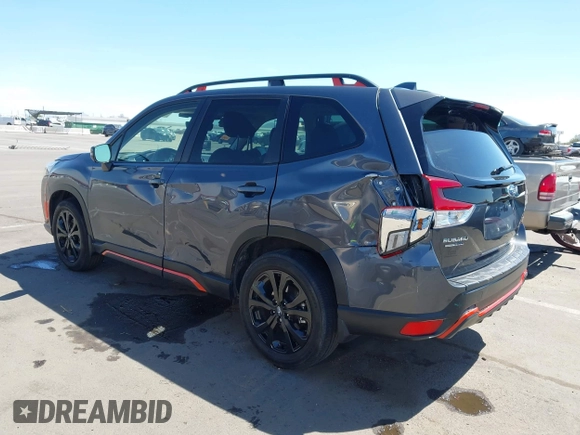 2023 Subaru Forester Special Sports with VIN JF2SKAGC0PH511231, listed as a IAAI auction lot 42135279 with 29,293 mi miles and . Bid and sale history available at DreamBid. Image 3.