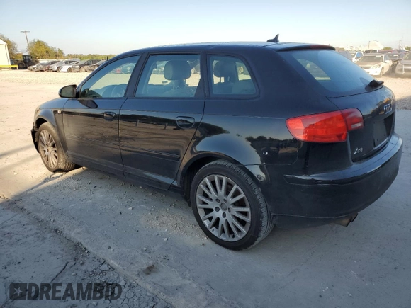 2007 Audi A3 with VIN WAUNF78P17A111284, listed as a Copart auction lot 80493094 with 200,950 mi miles and Clean Title. Bid and sale history available at carsss.com. Image 2.