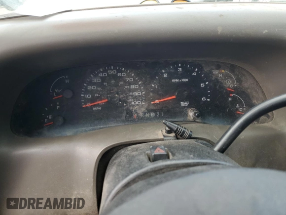 2002 Ford Super Duty F-250 XL with VIN 1FTNF20L72EB14450, listed as a Copart auction lot 43184425 with 0 mi miles and Salvage Title. Bid and sale history available at carsss.com. Image 9.