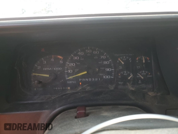1995 Chevrolet Silverado 1500 with VIN 2GCEK19K8S1232752, listed as a Copart auction lot 47867705 with 299,686 mi miles and Clean Title. Bid and sale history available at DreamBid. Image 9.