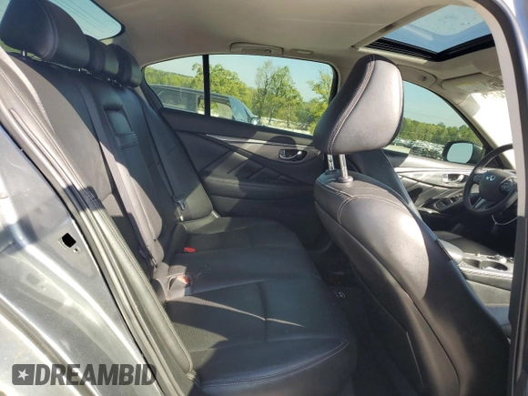 2014 Infiniti Q50 Sport with VIN JN1BV7AR4EM680570, listed as a Copart auction lot 52192845 with 149,060 mi miles and Salvage Title. Bid and sale history available at carsss.com. Image 10.