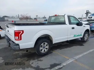 2017 Ford F-150 XL with VIN 1FTMF1CP6HKD94991, listed as a IAAI auction lot 42096402 with 104,966 mi miles. Bid and sale history available at carsss.com. Image 4.
