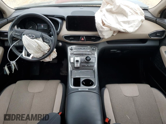 2023 Hyundai Santa Fe SEL with VIN 5NMS24AJ3PH610888, listed as a Copart auction lot 47341125 with 25,450 mi miles and Salvage Title. Bid and sale history available at DreamBid. Image 8.