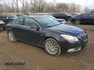 2011 Buick Regal CXL Turbo TO1 with VIN W04GV5EVXB1092131, listed as a Copart auction lot 79156794 with 156,505 mi miles and Clean Title. Bid and sale history available at carsss.com. Image 4.