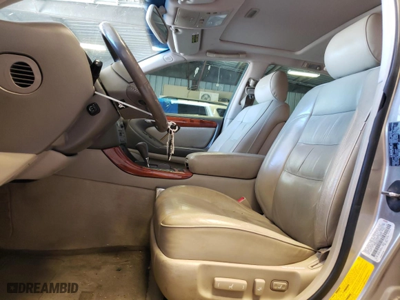 2001 Lexus GS 300 with VIN JT8BD69S810126644, listed as a Copart auction lot 58434974 with 260,272 mi miles and Salvage Title. Bid and sale history available at carsss.com. Image 7.