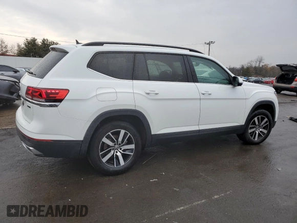 2021 Volkswagen Atlas SE z VIN 1V2LP2CA7MC514133, wystawiony jako Copart lot #46758195 z przebiegiem 48 184 mil mil oraz Szkoda całkowita • Salvage title. Historia ofert i sprzedaży dostępna na DreamBid. Obrazek 3.
