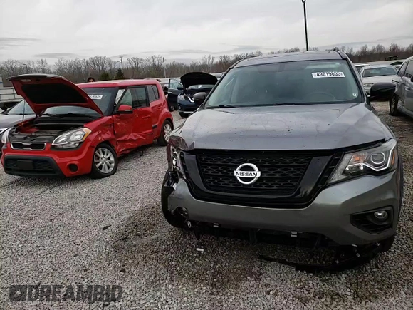 2020 Nissan Pathfinder SL z VIN 5N1DR2CM1LC590967, wystawiony jako Copart lot #49619805 z przebiegiem 43 165 mil mil oraz Szkoda całkowita • Salvage title. Historia ofert i sprzedaży dostępna na DreamBid. Obrazek 14.