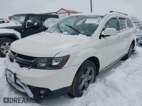 2016 Dodge Journey Crossroad z VIN 3C4PDCGG9GT213551, wystawiony jako IAAI lot #41226091 z przebiegiem 117 789 mil mil oraz . Historia ofert i sprzedaży dostępna na DreamBid. Obrazek 2.