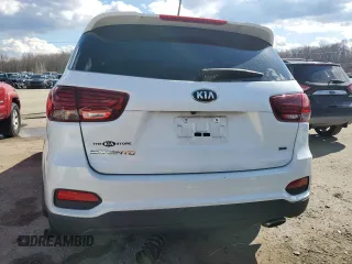 2020 Kia Sorento LX with VIN 5XYPGDA38LG655404, listed as a Copart auction lot 46668395 with 17,004 mi miles and Salvage Title. Bid and sale history available at carsss.com. Image 6.
