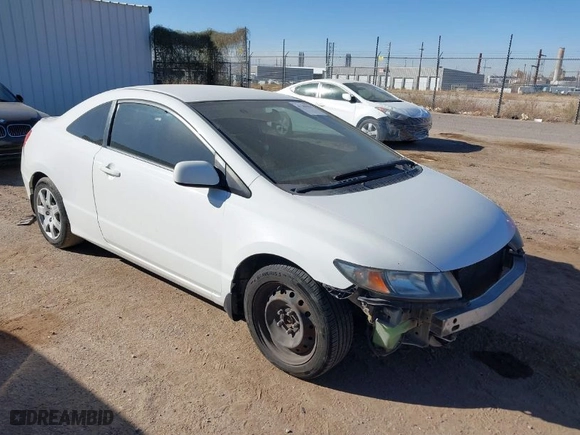 2009 Honda Civic Cpe LX with VIN 2HGFG11649H518881, listed as a IAAI auction lot 41388904 with 266,823 mi miles. Bid and sale history available at carsss.com. Image 1.