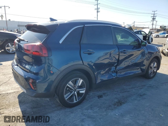 2020 Kia Niro LXS with VIN KNDCB3LC0L5448941, listed as a Copart auction lot 46577025 with 123,042 mi miles and Salvage Title. Bid and sale history available at carsss.com. Image 3.