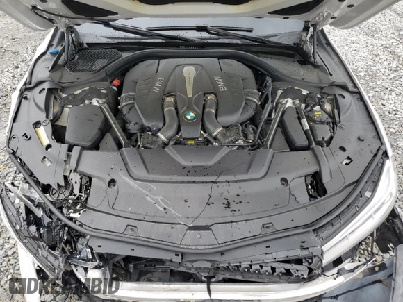 2018 BMW 7 Series 750i with VIN WBA7F0C53JGM22614, listed as a Copart auction lot 51787515 with Not Provided miles and Salvage Title. Bid and sale history available at carsss.com. Image 11.