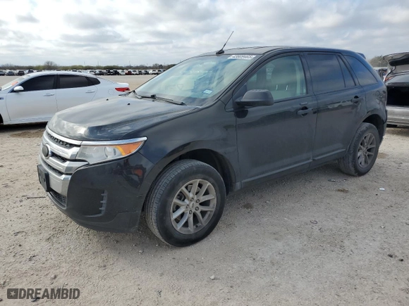 2014 Ford Edge SE with VIN 2FMDK3GC5EBA07721, listed as a Copart auction lot 43809465 with 187,520 mi miles and Salvage Title. Bid and sale history available at carsss.com. Image 1.