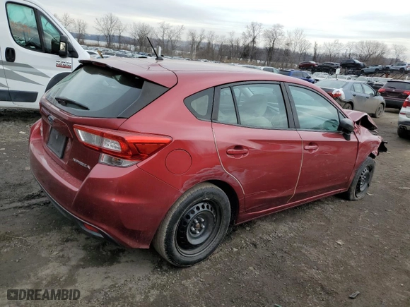 2019 Subaru Impreza with VIN 4S3GTAA6XK1729876, listed as a Copart auction lot 47798485 with 86,410 mi miles and Salvage Title. Bid and sale history available at carsss.com. Image 3.