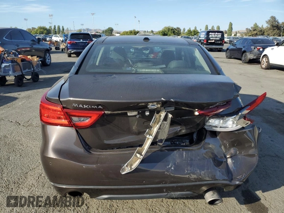 2016 Nissan Maxima SL with VIN 1N4AA6AP4GC900754, listed as a Copart auction lot 60664465 with 72,218 mi miles and Salvage title. Bid and sale history available at DreamBid. Image 6.