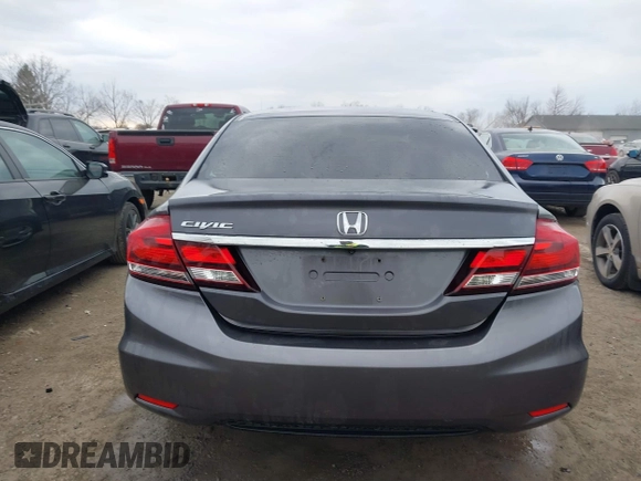 2015 Honda Civic LX with VIN 19XFB2F5XFE112467, listed as a IAAI auction lot 41901143 with 215,192 mi miles and . Bid and sale history available at DreamBid. Image 17.