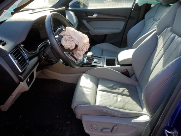 2022 Audi Q5 Sportback S line Premium Plus with VIN WA15AAFY2N2139199, listed as a Copart auction lot 82804054 with Not provided miles and Salvage title. Bid and sale history available at DreamBid. Image 7.