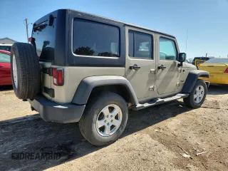 2018 Jeep Wrangler Unlimited Sport S with VIN 1C4BJWDG2JL808379, listed as a Copart auction lot 60694625 with Not provided miles and Salvage title. Bid and sale history available at DreamBid. Image 3.