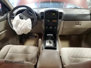 2005 Kia Sorento LX with VIN KNDJD733255391380, listed as a Copart auction lot 44764535 with 129,652 mi miles and Salvage Title. Bid and sale history available at carsss.com. Image 8.