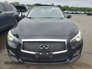 2017 Infiniti Q50 2.0t Sport with VIN JN1CV7ARXHM681506, listed as a Copart auction lot 66861994 with 97,493 mi miles and Salvage Title. Bid and sale history available at carsss.com. Image 5.
