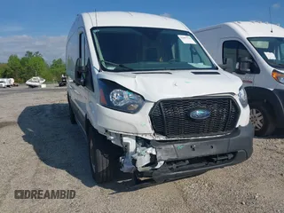 2023 Ford Transit Cargo with VIN 1FTBR1C89PKA58175, listed as a IAAI auction lot 42007354 with 55,141 mi miles. Bid and sale history available at carsss.com. Image 6.