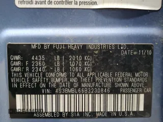 2011 Subaru Legacy Limited Power Moon with VIN 4S3BMBL66B3230846, listed as a Copart auction lot 44638285 with 155,366 mi miles and Salvage title. Bid and sale history available at DreamBid. Image 15.