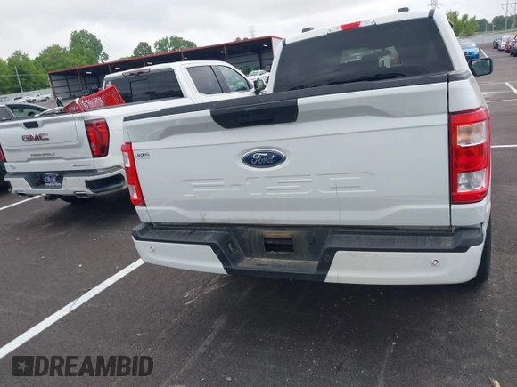2021 Ford F-150 XL with VIN 1FTEX1C51MFD08456, listed as a IAAI auction lot 42220056 with 52,437 mi miles and . Bid and sale history available at DreamBid. Image 16.