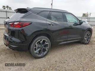 2020 Chevrolet Blazer RS with VIN 3GNKBERS2LS710607, listed as a Copart auction lot 51302345 with 42,587 mi miles and Salvage title. Bid and sale history available at DreamBid. Image 3.
