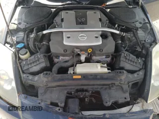 2008 Nissan 350Z Enthusiast with VIN JN1BZ36A78M850344, listed as a Copart auction lot 86394824 with 113,134 mi miles and Salvage Title. Bid and sale history available at DreamBid. Image 11.