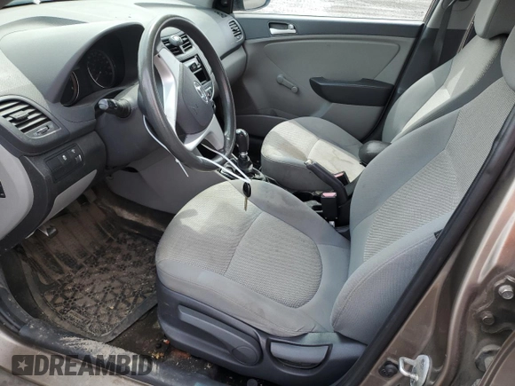 2013 Hyundai Accent GLS with VIN KMHCT4AE1DU336921, listed as a Copart auction lot 55350015 with 188,916 mi miles and Clean title. Bid and sale history available at DreamBid. Image 7.