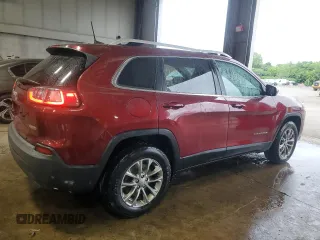 2019 Jeep Cherokee Latitude Plus with VIN 1C4PJMLB9KD122500, listed as a Copart auction lot 62504075 with 129,248 mi miles and Salvage title. Bid and sale history available at DreamBid. Image 3.