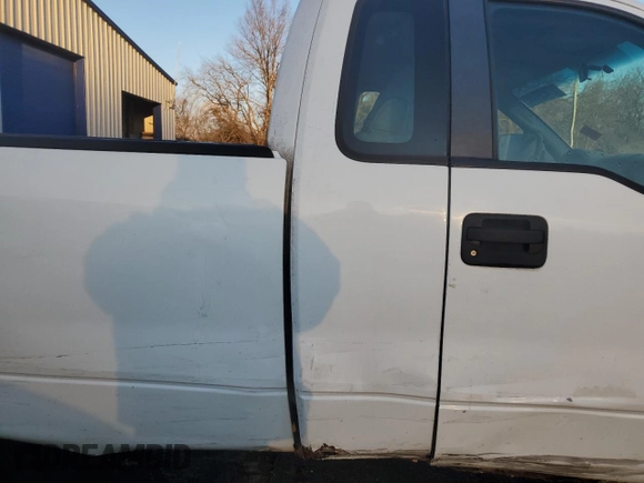 2007 Ford F-150 XL with VIN 1FTRF12W27NA28473, listed as a Copart auction lot 87459744 with Not Provided miles and Salvage Title. Bid and sale history available at carsss.com. Image 10.