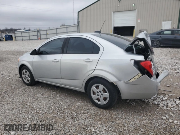 2016 Chevrolet Sonic LS z VIN 1G1JA5SH8G4110193, wystawiony jako Copart lot #45536835 z przebiegiem 116 239 mil mil oraz Szkoda całkowita • Salvage title. Historia ofert i sprzedaży dostępna na DreamBid. Obrazek 2.