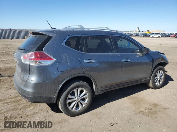 2016 Nissan Rogue S with VIN JN8AT2MV2GW146280, listed as a Copart auction lot 46888375 with 123,152 mi miles and Salvage Title. Bid and sale history available at carsss.com. Image 3.