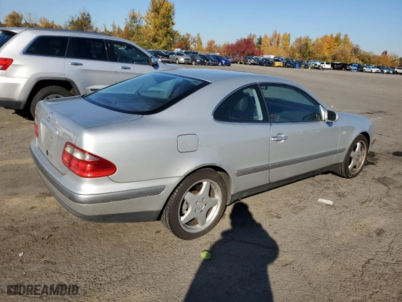 1999 Mercedes-Benz CLK-Class with VIN WDBLJ65G4XF108808, listed as a Copart auction lot 79767664 with 137,500 mi miles and Clean Title. Bid and sale history available at carsss.com. Image 3.