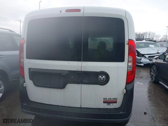 2016 Ram ProMaster City Cargo Van Tradesman with VIN ZFBERFAT1G6B29014, listed as a IAAI auction lot 41600224 with 134,540 mi miles. Bid and sale history available at carsss.com. Image 16.