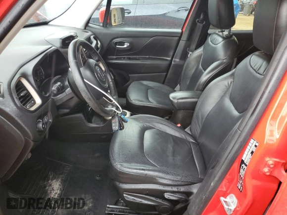 2016 Jeep Renegade Latitude with VIN ZACCJABT6GPE36959, listed as a Copart auction lot 55199815 with 94,660 mi miles and Clean Title. Bid and sale history available at DreamBid. Image 7.