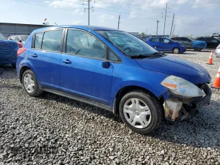 2010 Nissan Versa 1.8 SL with VIN 3N1BC1CP7AL404273, listed as a Copart auction lot 52581075 with 180,343 mi miles and Salvage Title. Bid and sale history available at carsss.com. Image 4.