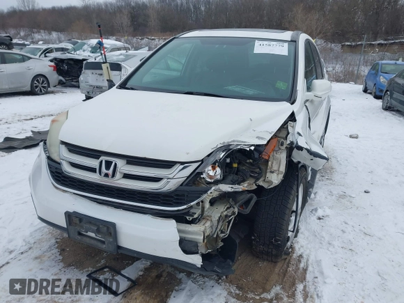 2011 Honda CR-V EX-L with VIN 5J6RE4H78BL023202, listed as a IAAI auction lot 41587779 with 111,165 mi miles. Bid and sale history available at carsss.com. Image 2.