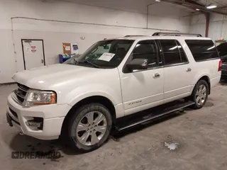 2015 Ford Expedition Max Platinum with VIN 1FMJK1MT2FEF16778, listed as a IAAI auction lot 41505174 with 149,886 mi miles and . Bid and sale history available at DreamBid. Image 2.