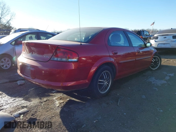 2001 Chrysler Sebring with VIN 1C3AL56U41N730800, listed as a IAAI auction lot 41437419 with 112,254 mi miles and . Bid and sale history available at DreamBid. Image 4.
